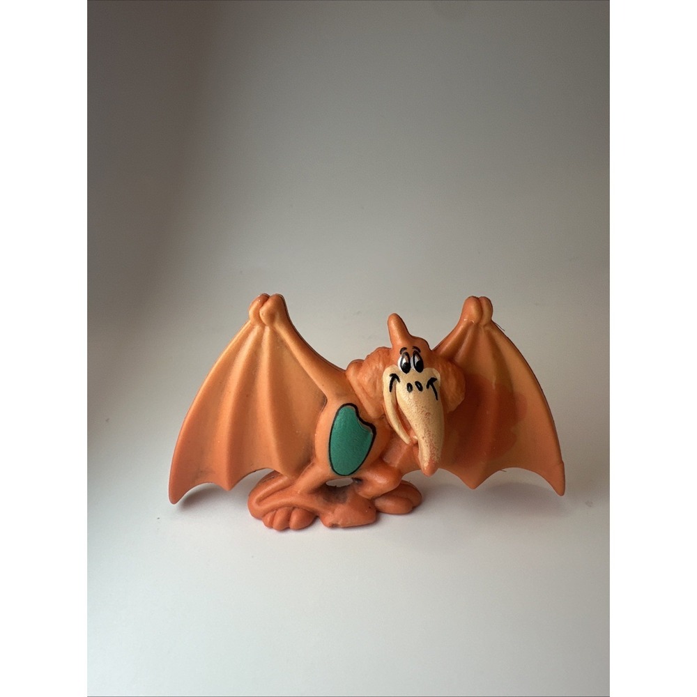 Vintage 1990 Flintstones Pterodactyl Dinosaur Cereal Premium Toy Hanna-Barbera